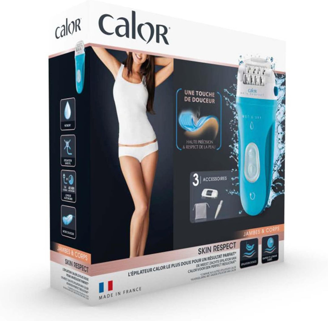 Calor Skin Respect EP8030 C0, Nass-/Trockenepilierer