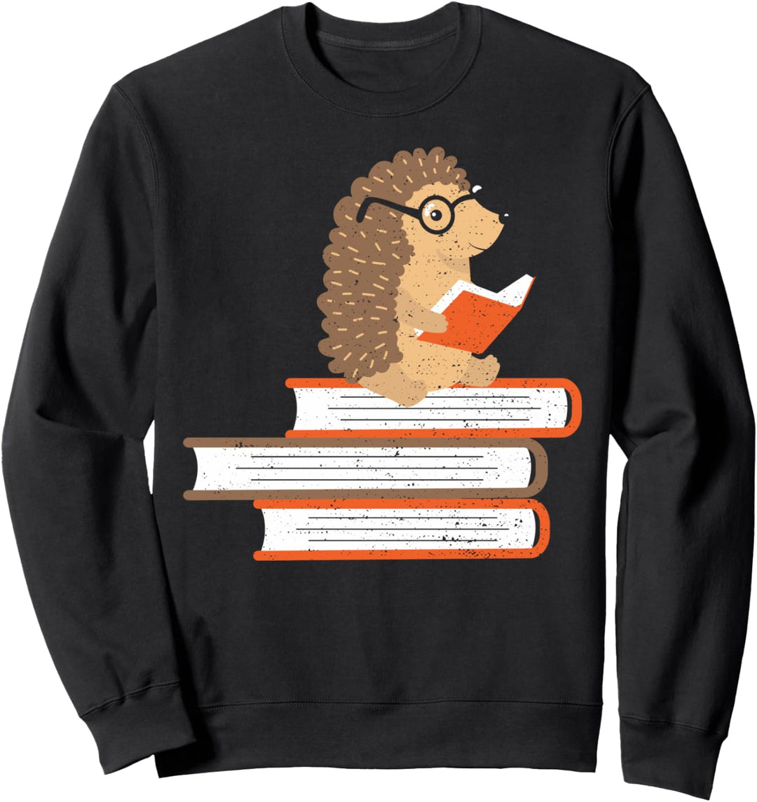 : Book Nerd - Haustiere Sprüche Sweatshirt