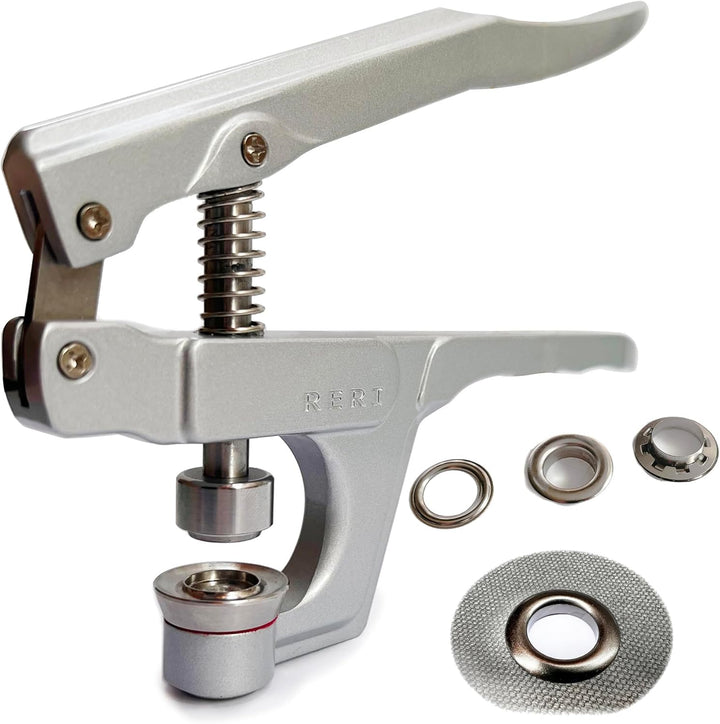 Ösenzange set Aussenwerbung Ösen Set mit Werkzeug Schwarz Φ14mm Ösen-Set Ösen-Set mit Ösen-Einstellw