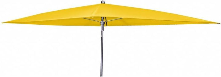 Doppler Absolut wasserdichter Gartenschirm Waterproof 225x120 ohne Volant, UV-Schutz 80, Farbe gelb