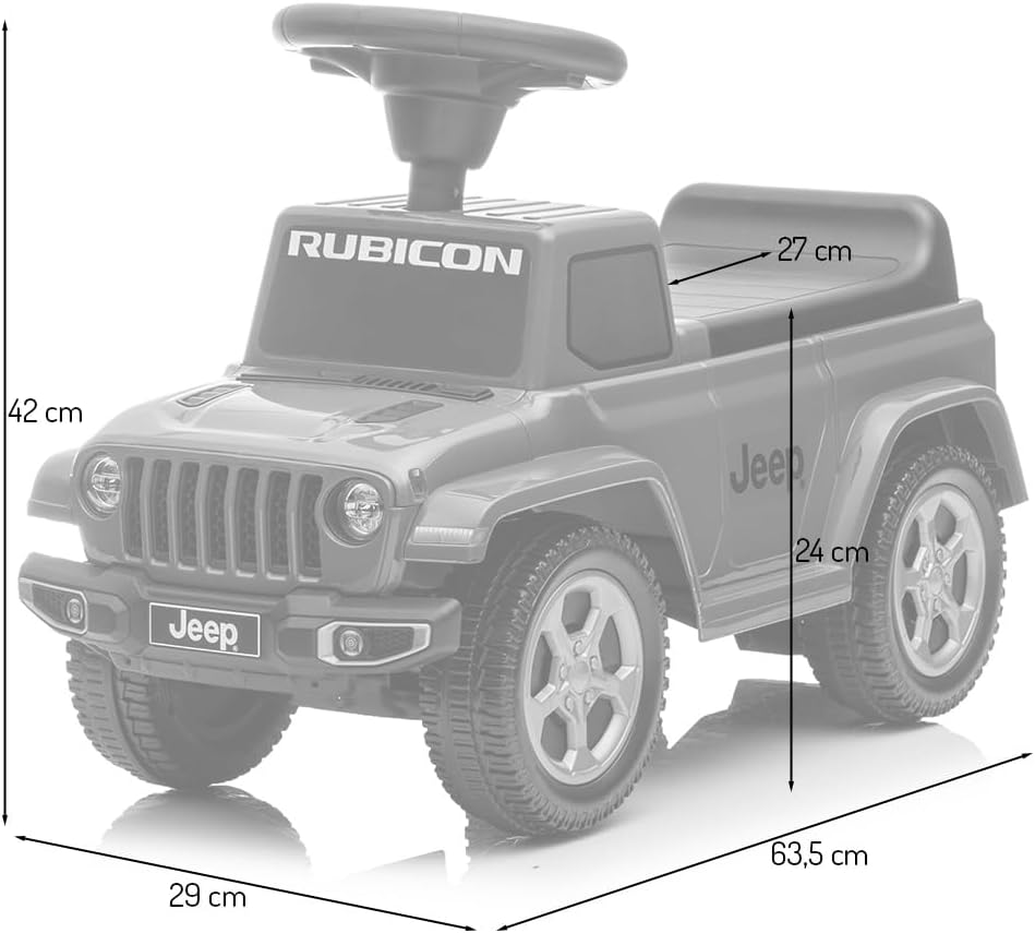 Billy Rutschauto Jeep Gladiator, Grau, Grau