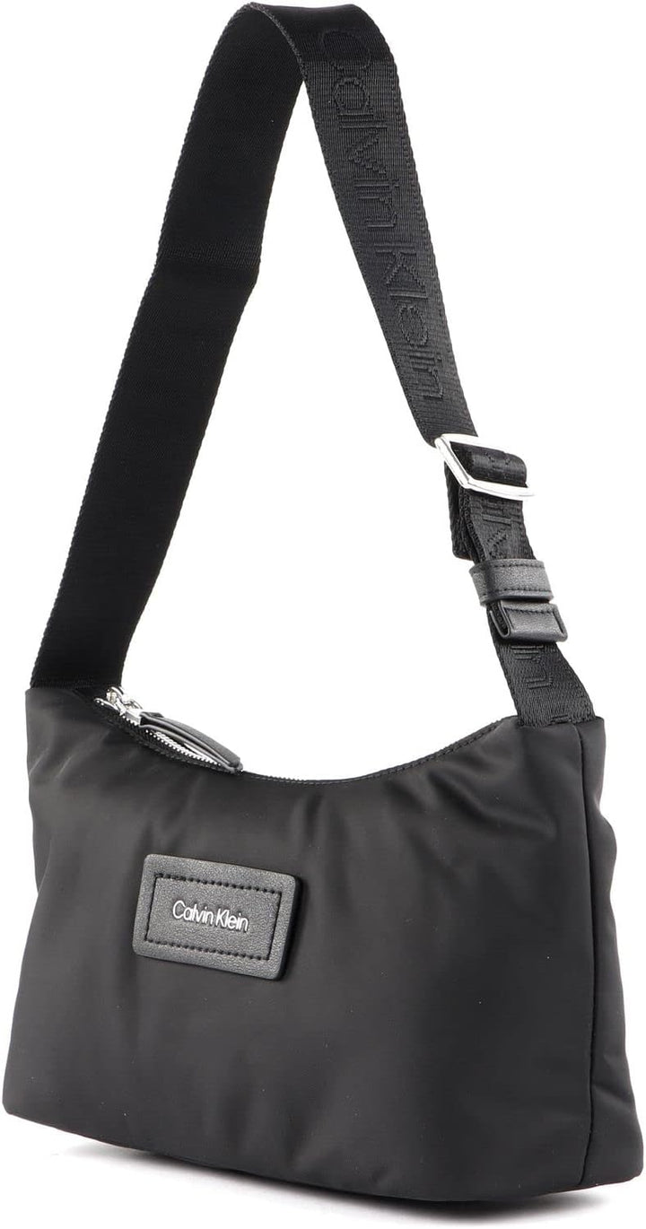 Calvin Klein Damen CK Essential Shoulder Bag Tasche, schwarzes, Einheitsgrösse