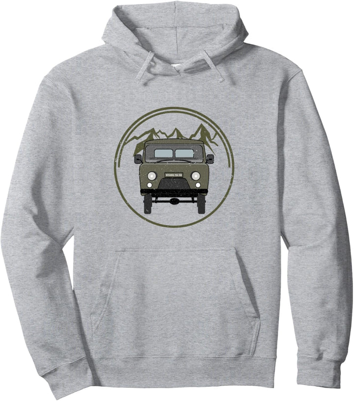 Buchanka UAZ 452 Offroad 4x4 Geländewagen Minivan Camping Pullover Hoodie
