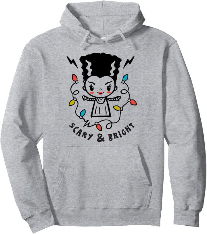 Universal Monsters Christmas Scary And Bright Bride Pullover Hoodie