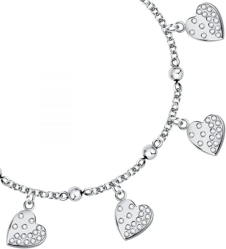 Morellato PASSIONI Damen Armband aus Stahl, Kristalle - SAUN11