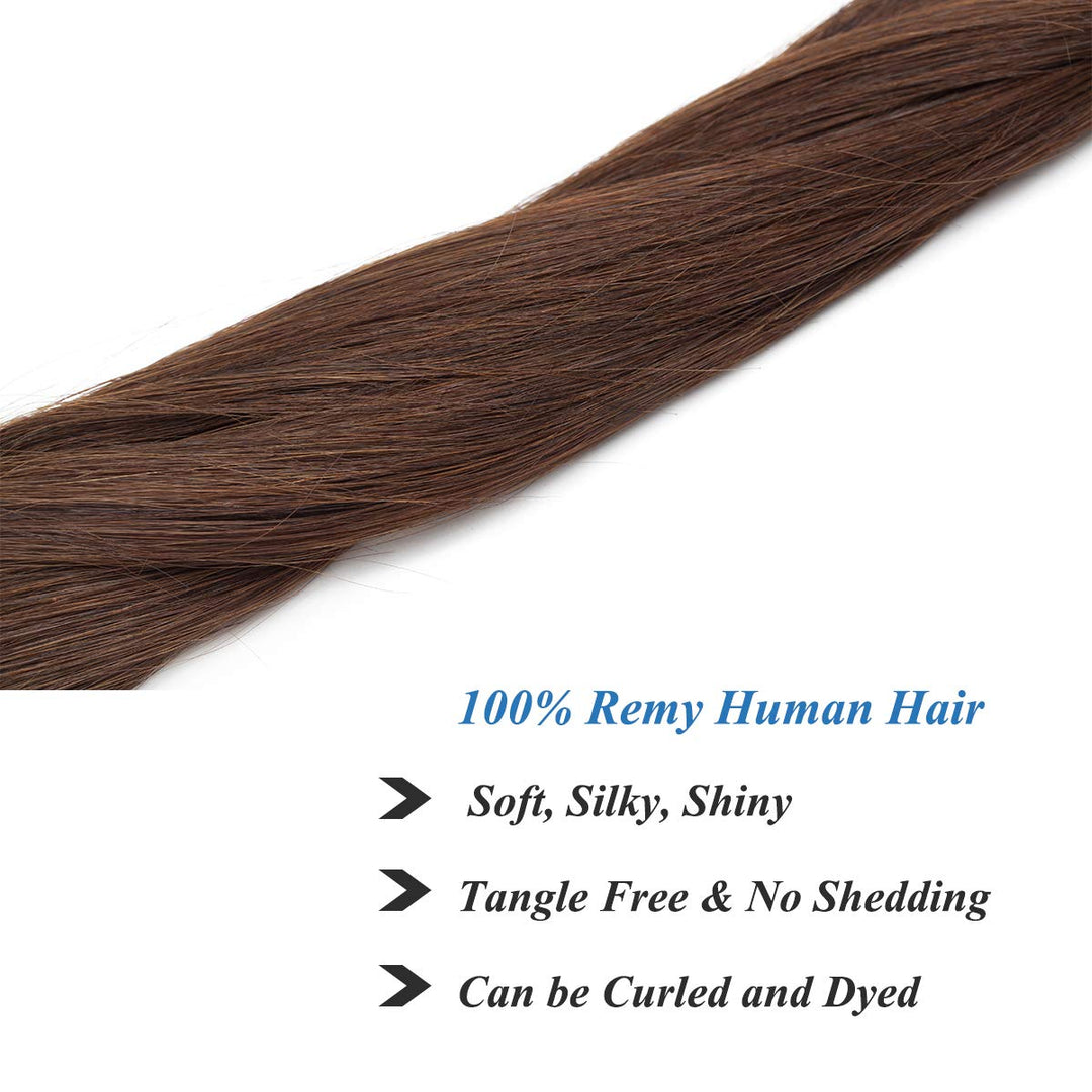 SEGO Tape Extensions Echthaar Klebeband 20 Stück Haarverlängerung 3G/pcs 100% Remy Human Haar Haarte