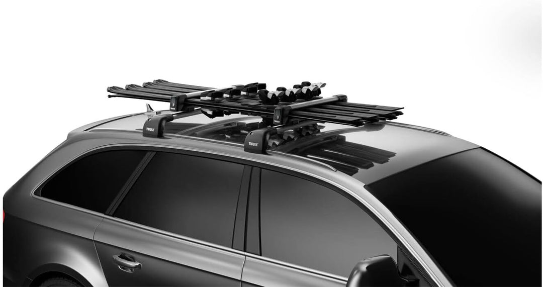 Thule Skihalter & -träger 732200, Aluminium, S Aluminum 2 Paar Ski Single, Aluminum 2 Paar Ski Singl