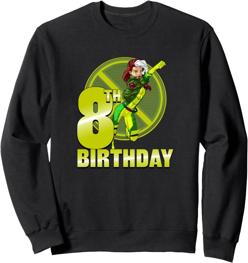 Marvel X-Men Rogue 8th Birthday Badge Sweatshirt