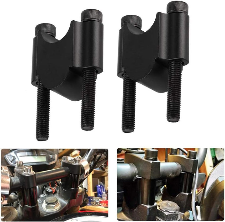 Lenkererhöhung Universal Aluminiumlegierung Lenker Riser 7/8 Zoll 22 mm Motorrad Lenker Rising Klemm