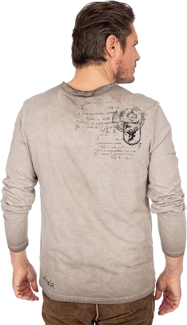 Hangowear Langarmshirt ALMONT beige, L