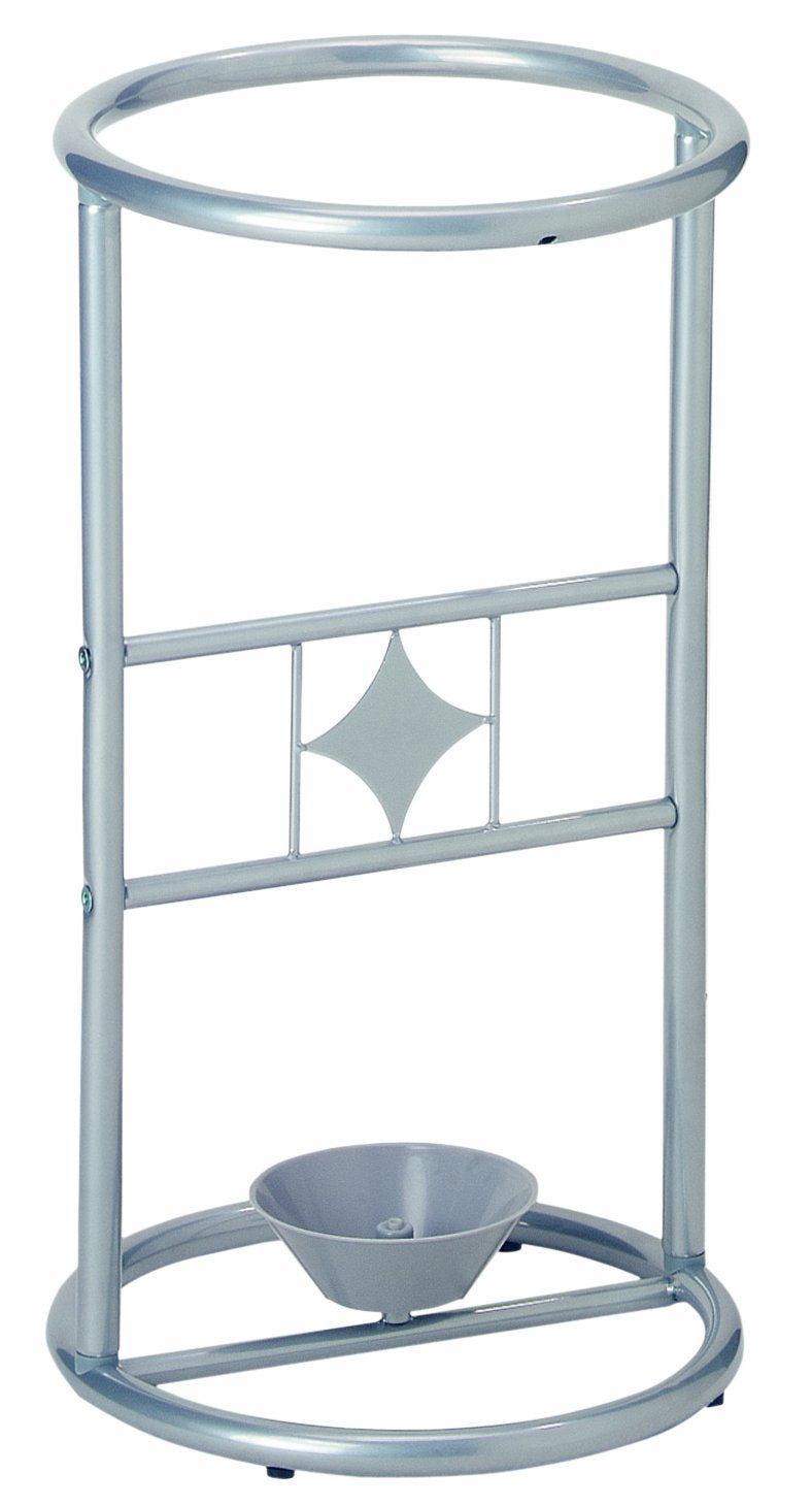 HAKU Möbel Schirmständer, Metall, alu, Ø 30 x H 53 cm H: 53 x Ø: 30 cm, H: 53 x Ø: 30 cm