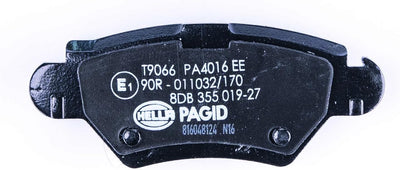 HELLA PAGID 8DB 355 019-271 Bremsbelagsatz - T9066 - Dicke/Stärke: 16.9mm - Bremssystem: Bosch - mit