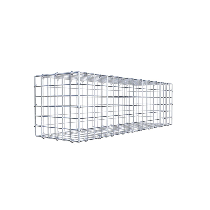 GABIONA Steinkorb-Gabione eckig, Maschenweite 5 x 5 cm, Tiefe 30 cm, Gabione 100 x 30 x 30 cm (L x H
