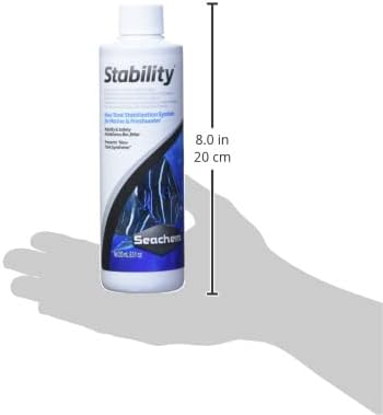 Seachem Stabilitätswasseraufbereitung Stability Tank Stabilization System 250 ml (1er Pack) Mehrfarb