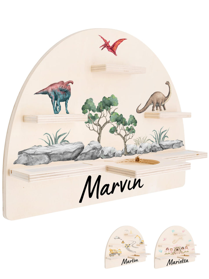 personalisiertes Tonie Regal für Kinderzimmer - Magnetisches Toniebox Regal für Toniebox1 &amp; 2 Plus F