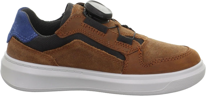 Superfit Jungen Cosmo Sneaker 27 EU Braun Blau 3010, 27 EU Braun Blau 3010