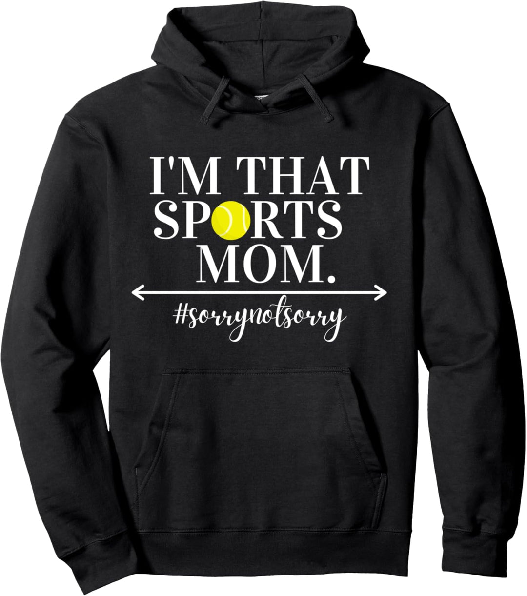 Lustig Ich bin das Sport Mom Humorvolles Tennisleben für Pullover Hoodie