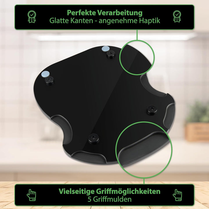 Ruhrzauber® Gleitbrett für Thermomix TM6 &amp; TM5 - Leicht Verschiebbares Brett für Thermomix TM6 / TM5