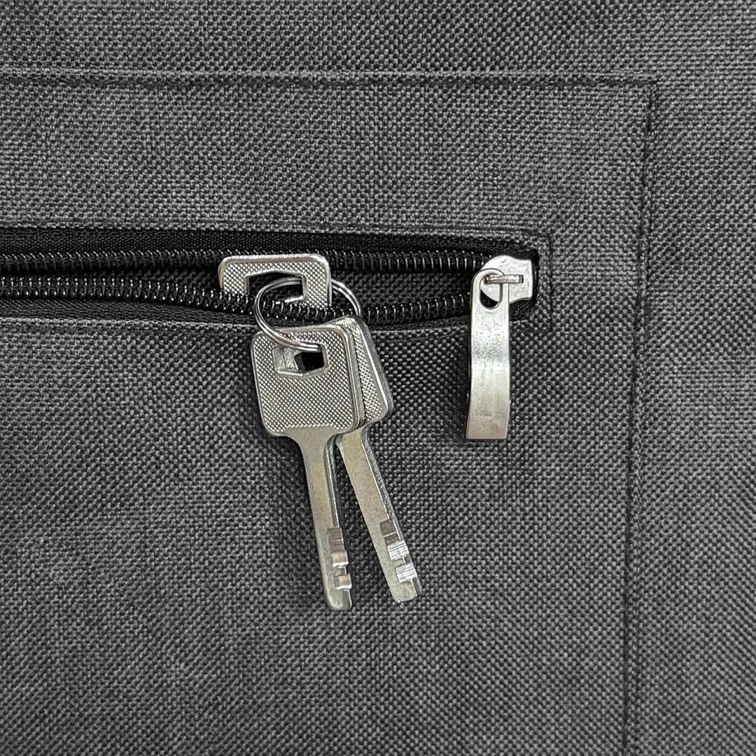 Relaxdays Einkaufstrolley, 2 grosse Räder, Kühlfach, abnehmbare Tasche, 45 l, bis 35 kg, Einkaufswag