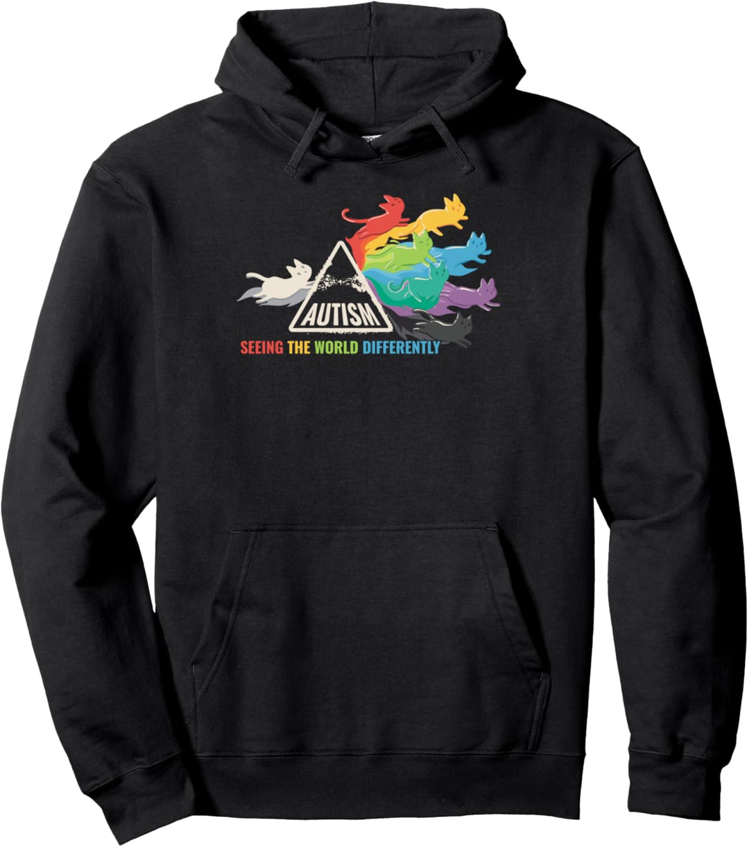 Autism Seeing The World Differently Pullover Hoodie
