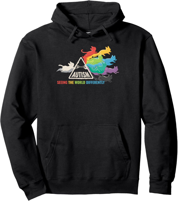 Autism Seeing The World Differently Pullover Hoodie
