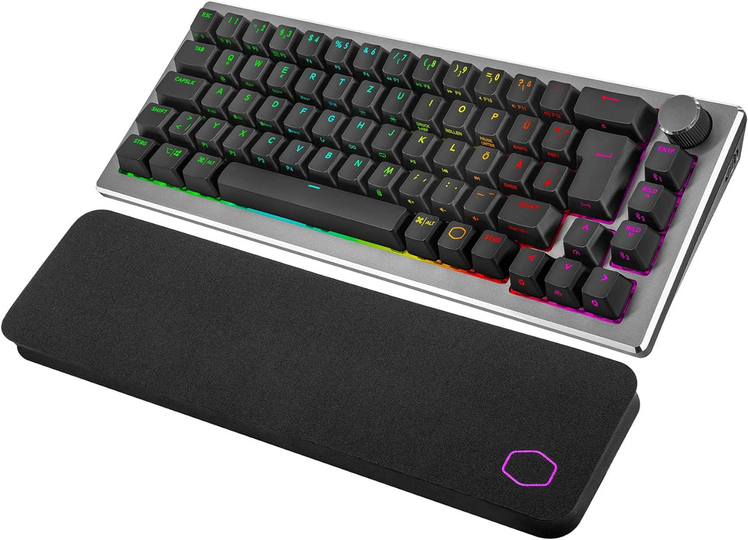 Cooler Master CK721 Mechanische Gaming Tastatur - Keyboard mit 65% Layout, Schalter-Braun, RGB-Beleu