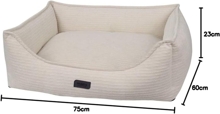 Nobby 61745 Komfortbett eckig KAMBA beige; L x B x H: 75 x 60 x 23 cm