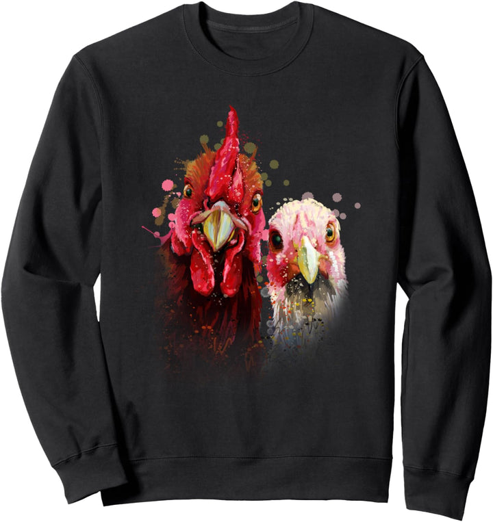 Schönes Huhn für Hühner Freunde Sweatshirt