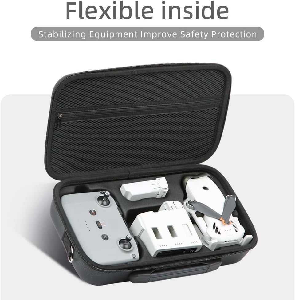 Tragetasche für DJI Lito X1/Lito 1, All-in-One PU Tragbare Aufbewahrungstasche mit Schultergurt, Rei
