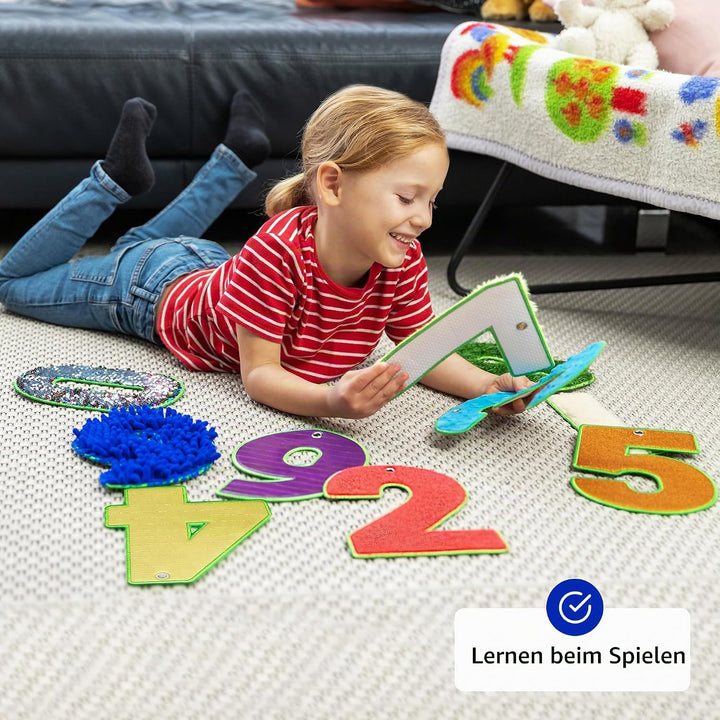 ODOXIA Sinnesmatten Für Autistische Kinder | Taktile Scheiben | Sensorische Fliesen | Sensorischer T