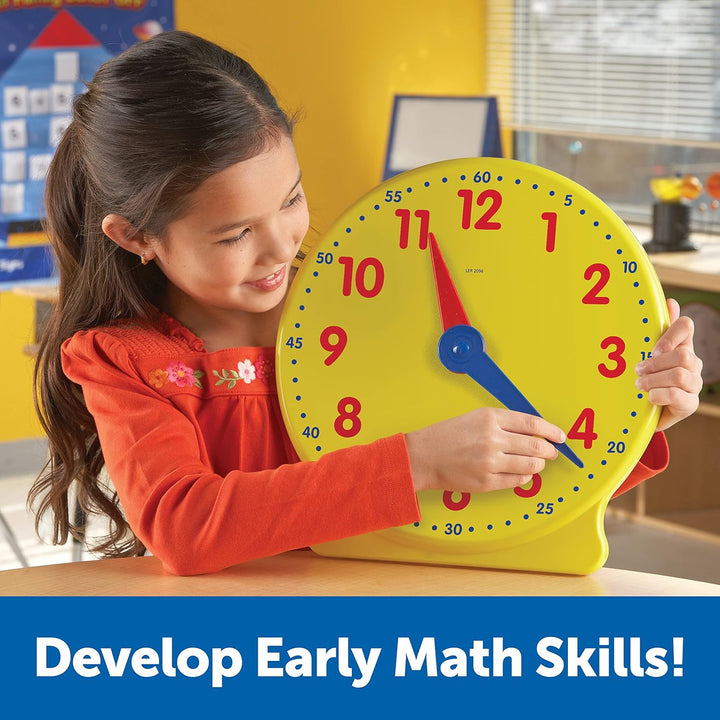 Learning Resources Big Time Learning 12-Stunden-Lernuhr