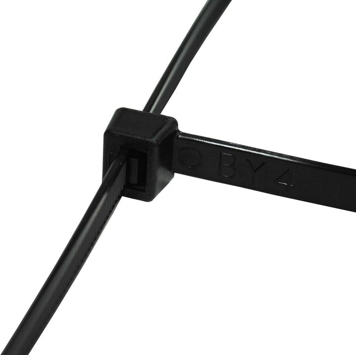 1000 Stück Profi Kabelbinder schwarz Industriequalität 250 mm x 4,8 mm 22,2 kg Zugkraft Nylon cable
