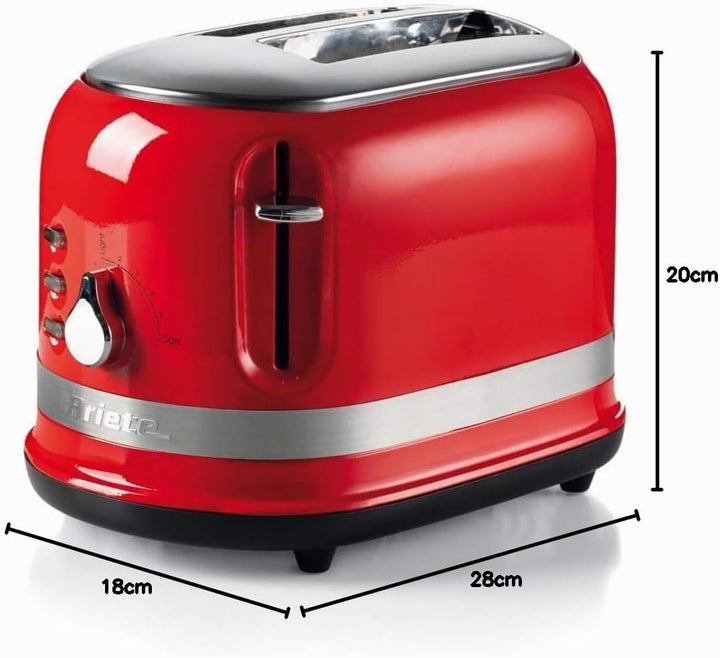 Bialetti Moderna Toaster SilberOne Size, Rot