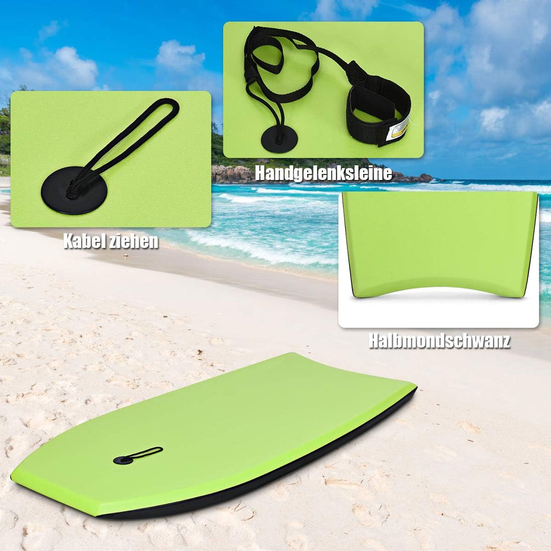 COSTWAY Bodyboard, Schwimmbrett Schwimmboard, Surfbrett Kinder und Erwachsene, Surfboard, Sup-Board