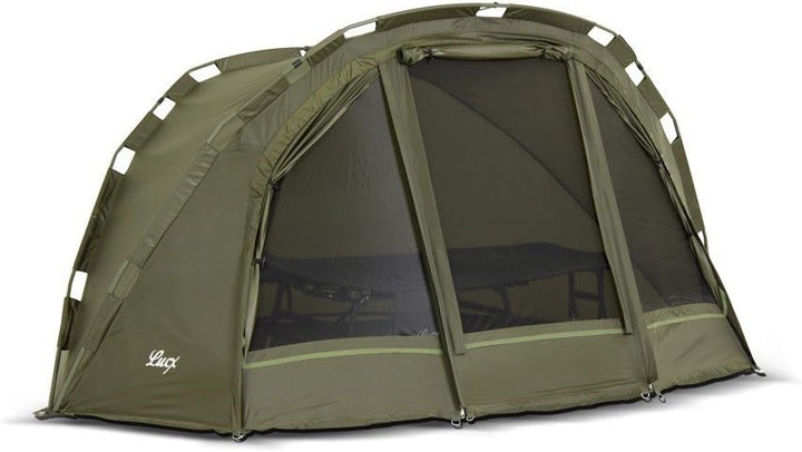 Lucx® Winterskin Überwurf Overwrap Skin für 1 Mann Bivvy Puma Angelzelt Karpfenzelt (Kein Zelt Nur Ü