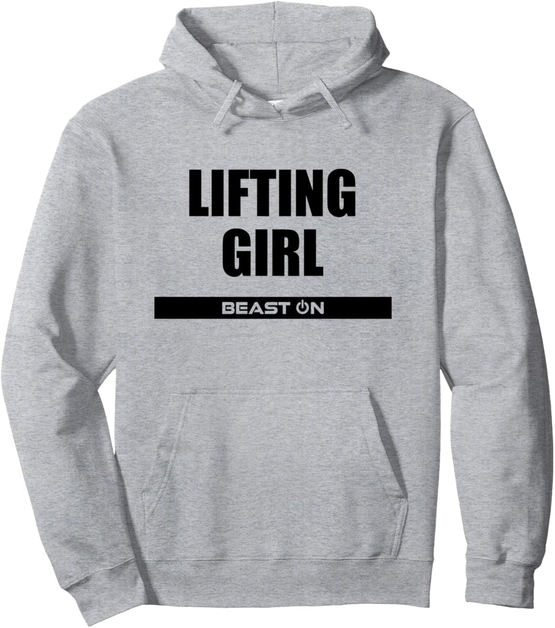 Lifting Girl Fitness Gym Motivation Sprüche Bodybuilding Pullover Hoodie