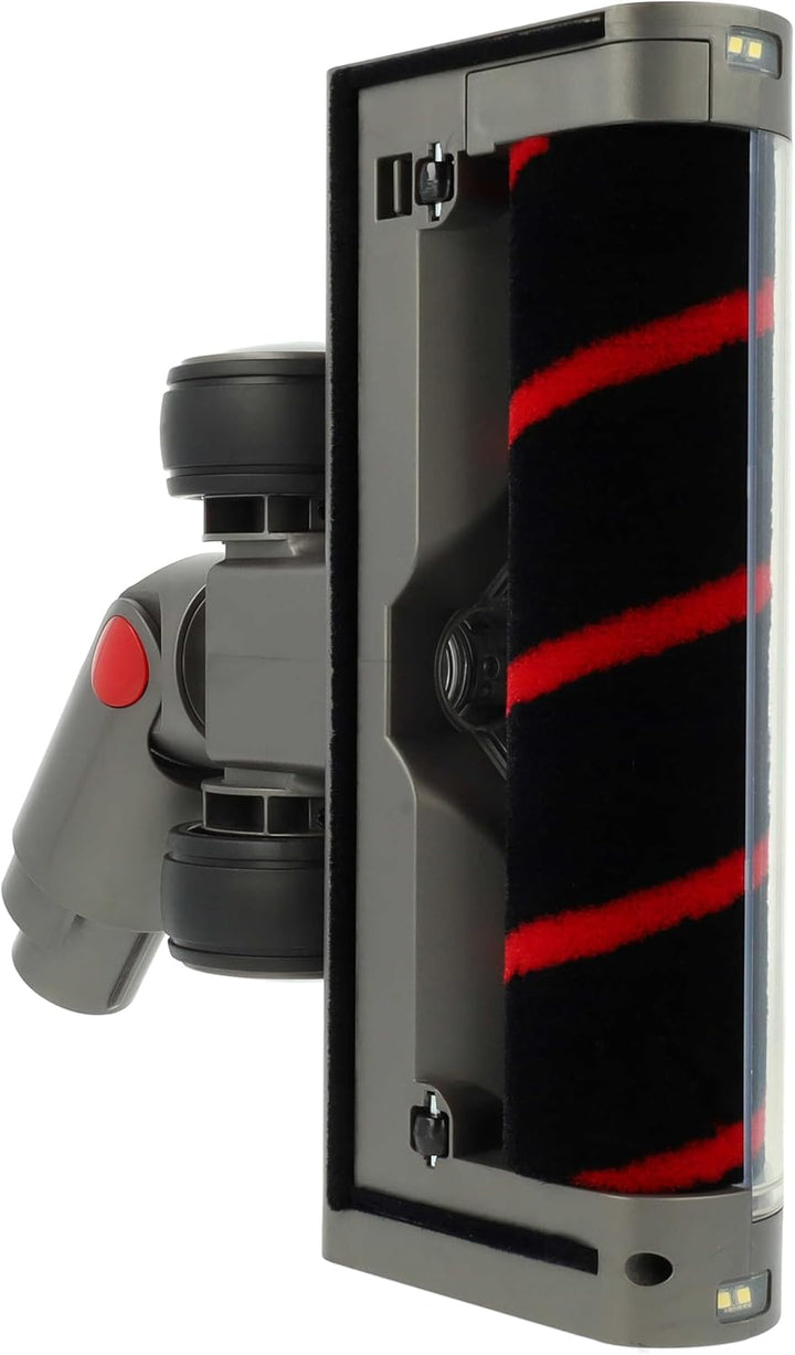 vhbw Turbodüse Bodendüse Softbürste für Teppiche kompatibel mit Dyson V10 Absolute, V10 Total Clean