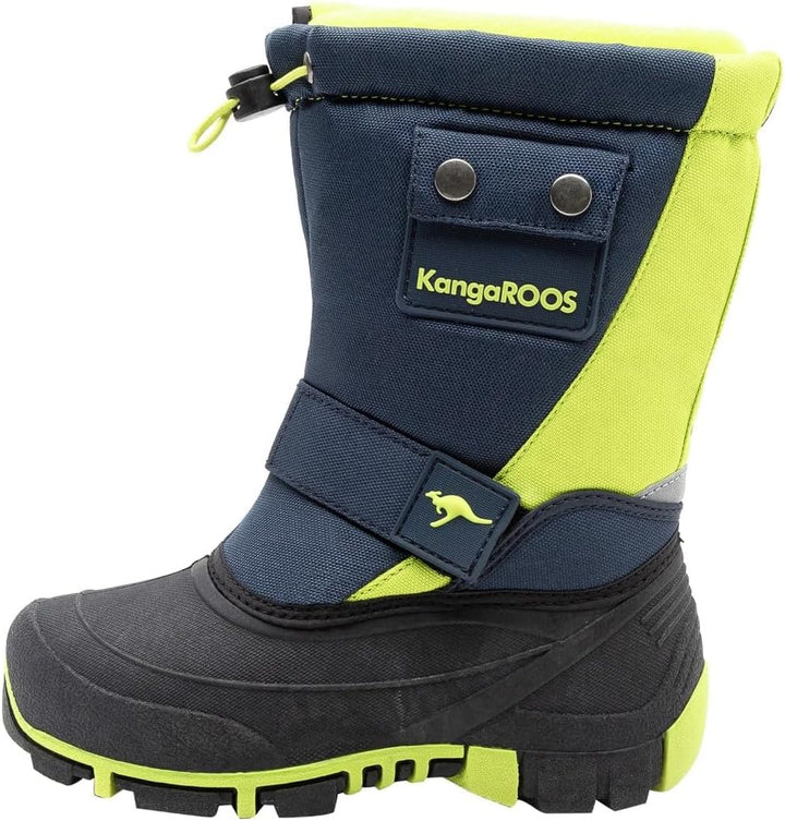 KangaROOS Unisex Kinder Kanga-Bean Ii Schneestiefel 28 EU Blau, 28 EU Blau