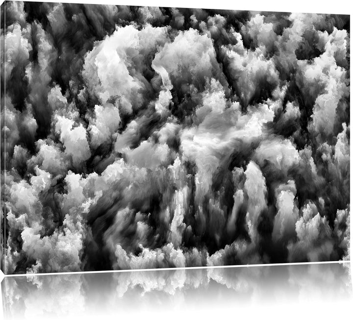 Monocrome, Farbflash Holi, Format: 100x70 auf Leinwand, XXL riesige Bilder fertig gerahmt mit Keilra