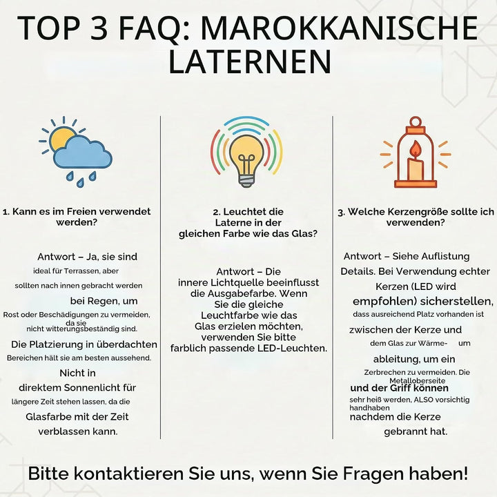 Dekorative marokkanische Laterne aus schwarzem Metall mit Kerzenhalter – Innen-/Aussenbereich, Heimd