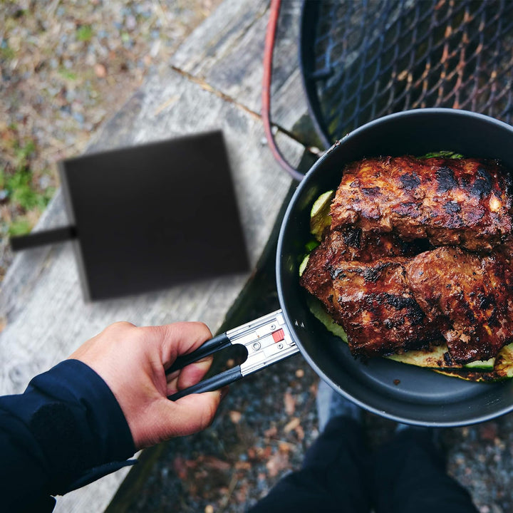 Relaxdays Ascheeimer mit Schaufel, Aschebehälter für Kamin, Grill, Ofen, Aschekasten, Ascheschaufel