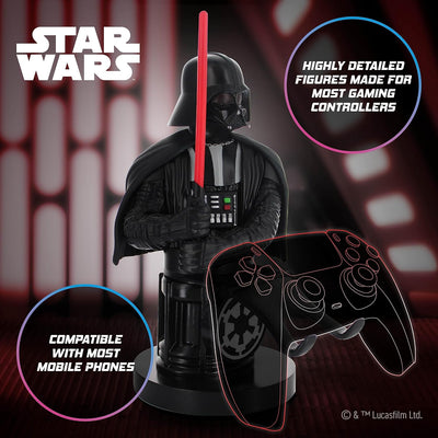 Cableguys Gaming-Figur Star Wars Darth Vader - Zubehör Halterung für Controller oder Smartphone - In