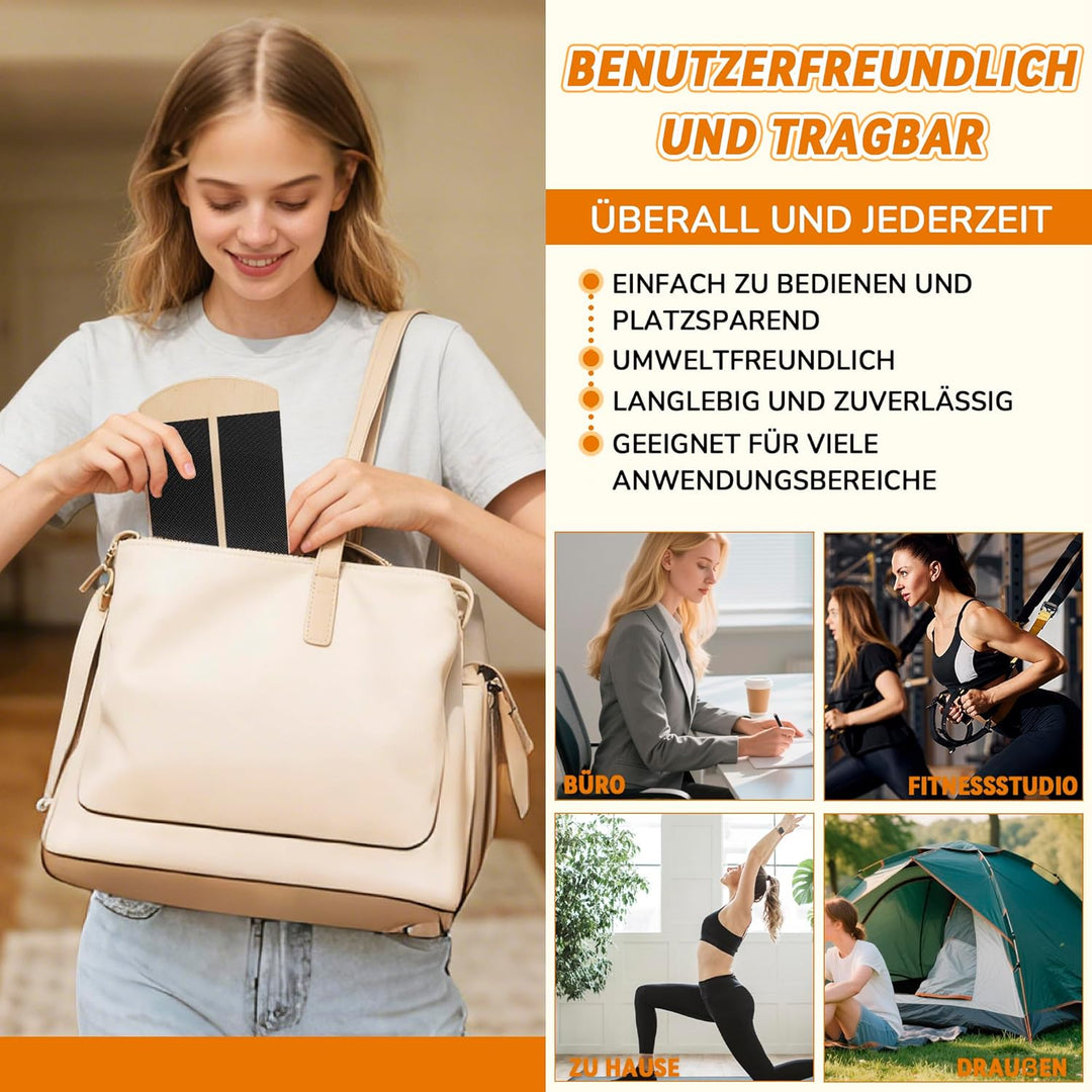 Knöchel-Balanceboard aus Holz,Rutschfester Knöcheltrainer Fusstrainer mit 2 Verstellbare Seitenplatt