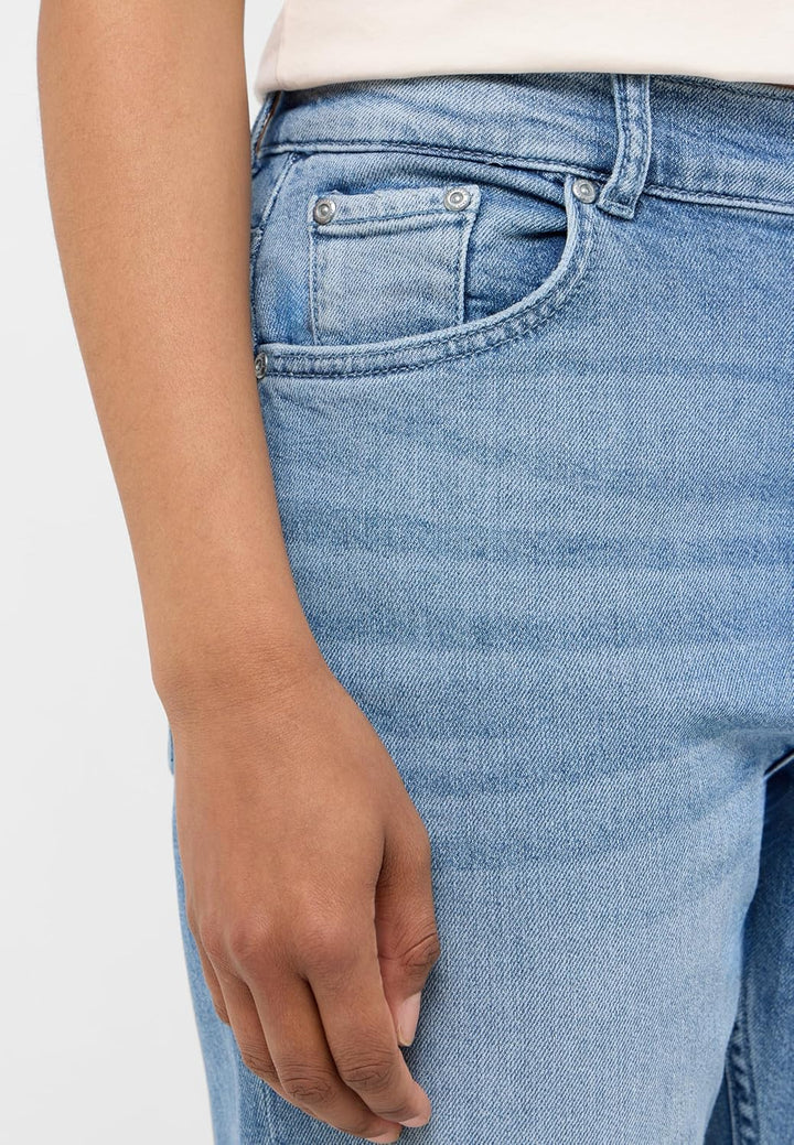 MUSTANG Damen Jeans Hose Crosby 25W / 32L Mittelblau 682, 25W / 32L Mittelblau 682