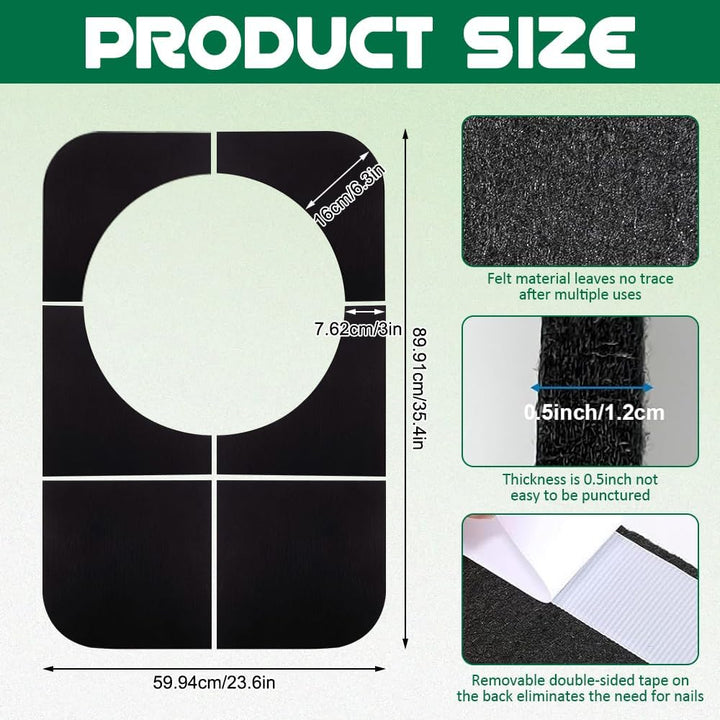 Dartboard-Wandschutz, Dart Wandschutz, Wandschut Dartscheibe, Wandumrandung Für Dartboar, Filz Darts