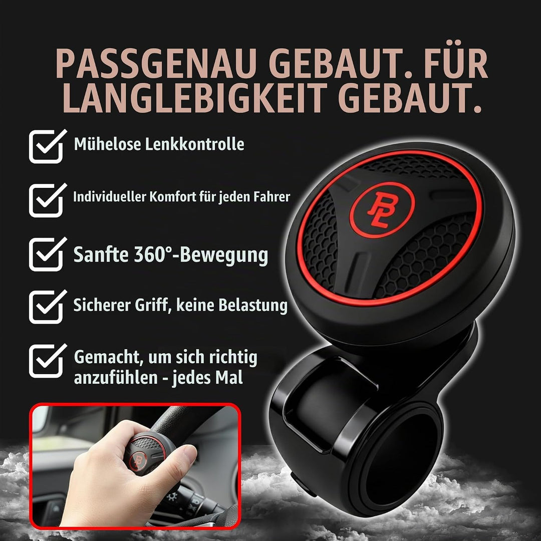 Mzone BL 4347608159 Silicon Black Platinum Power Handle Autolenkrad Selbstmord Spinner Zubehörteil K