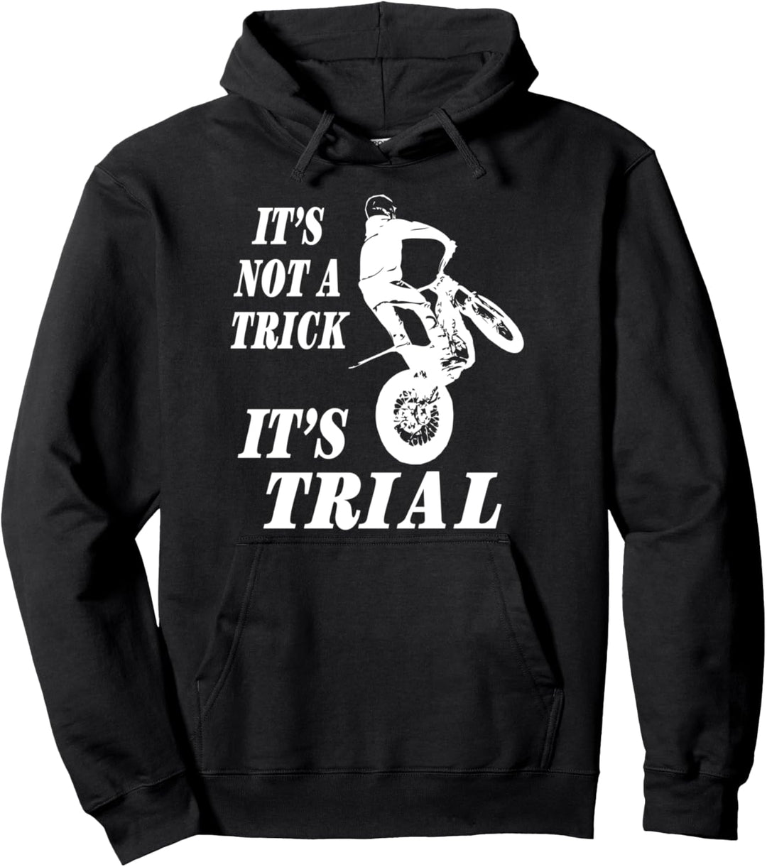 Trial Motorrad Trialfahrer Moto Trial Pullover Hoodie