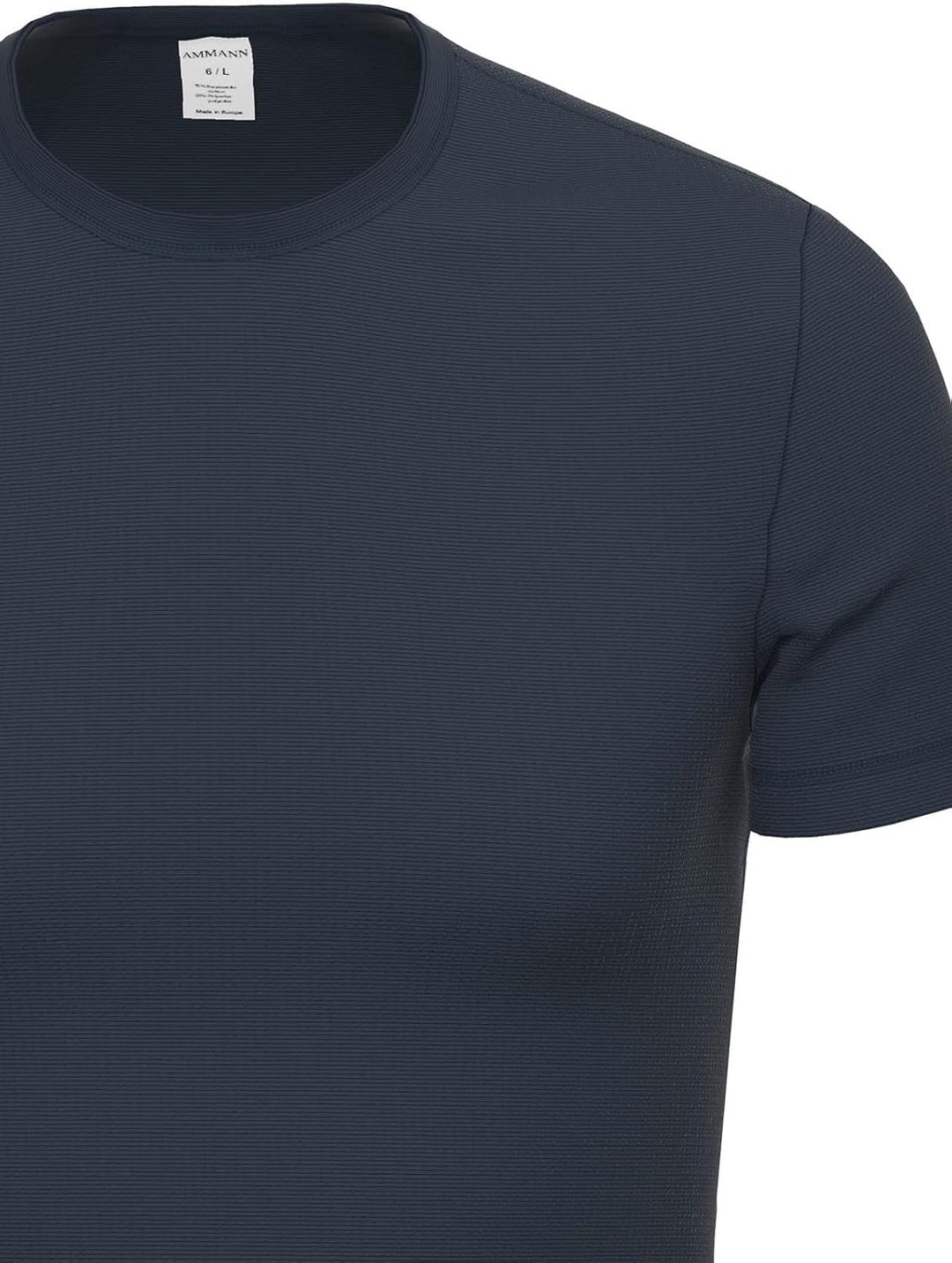 Ammann Herren halbarm Unterhemd Dunova Shirt 1/2 Arm M Blau, M Blau