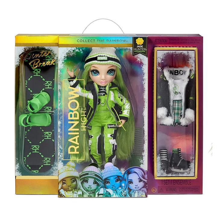 Rainbow High Fsh Wntr Br-Jade Hunter, Jade Hunter