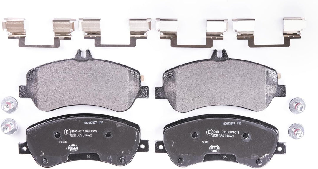 HELLA PAGID 8DB 355 014-221 Bremsbelagsatz - T1806 - Dicke/Stärke: 20.2mm - Bremssystem: Bosch - für